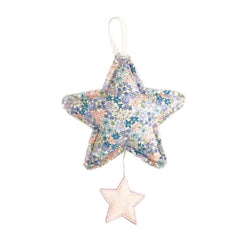 Star Musical Pink Linen & Lilly Blue