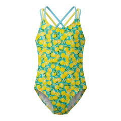 Lemon Print One-piece  Swimsuit