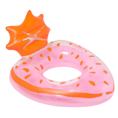 Luxe Tube Pool Ring  Strawberry Pink
