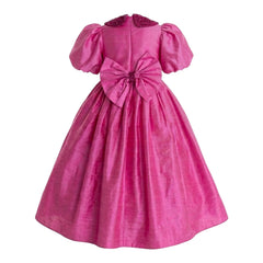 Magenta Quilted Dress