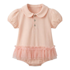 Meadow Romper Peach Pink