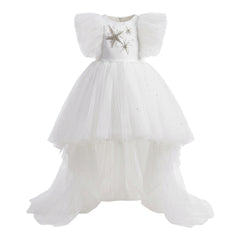Mesh and Taffeta Dress
