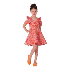 Orange Kalmia Dress