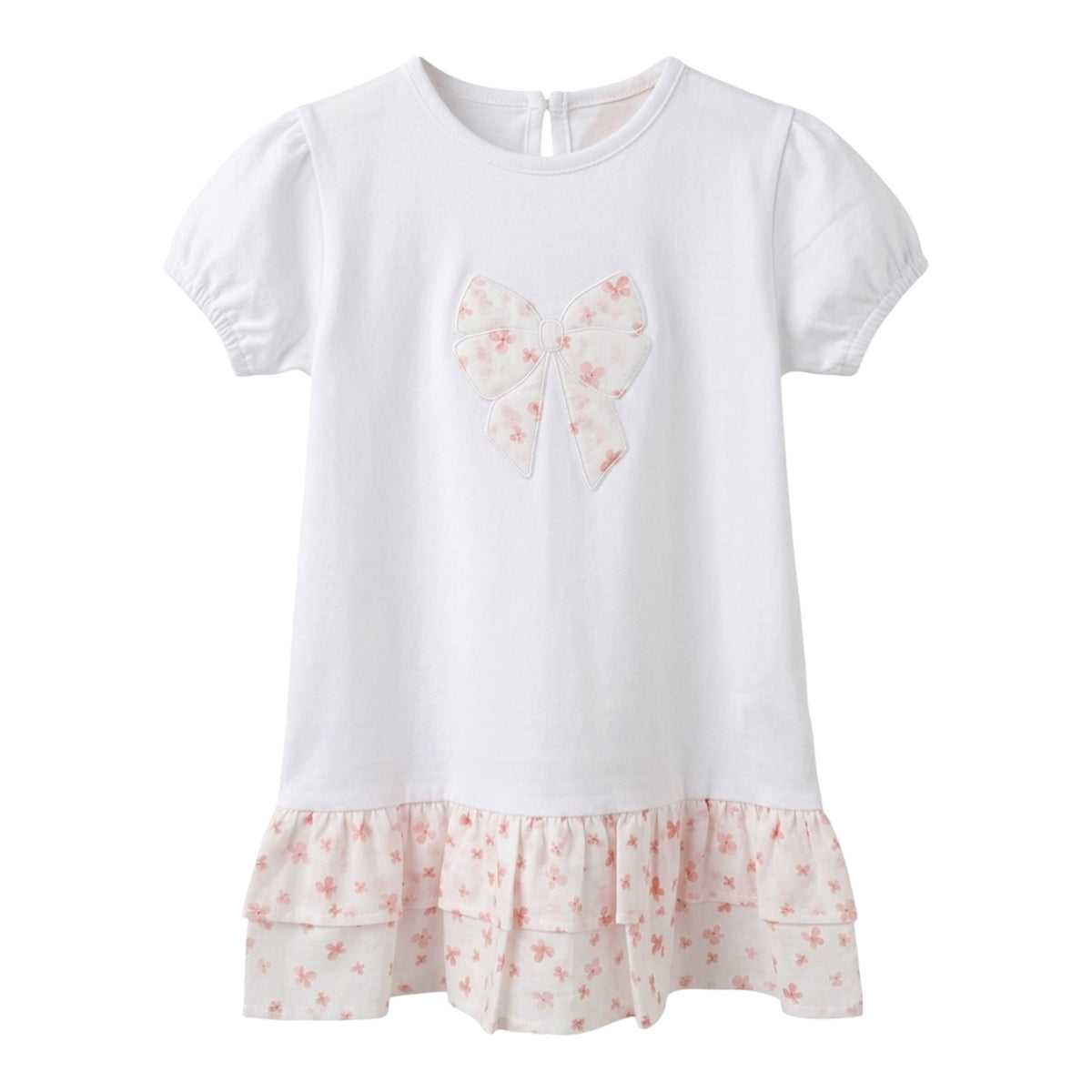 Petals Dress White