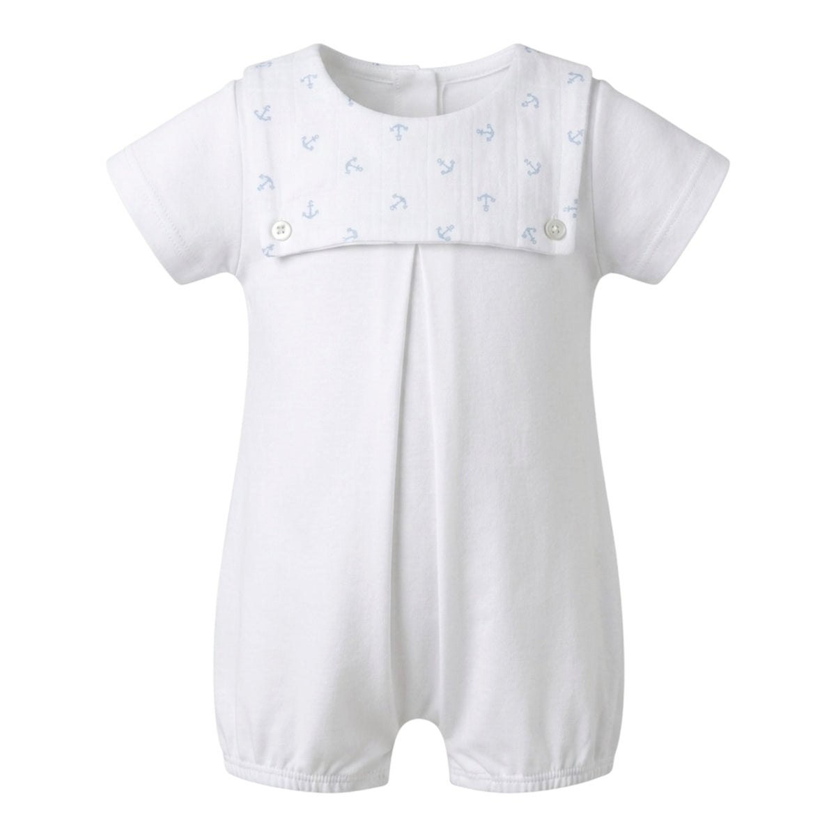 Anchor Romper  Ivory