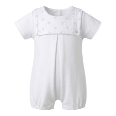 Anchor Romper  Ivory