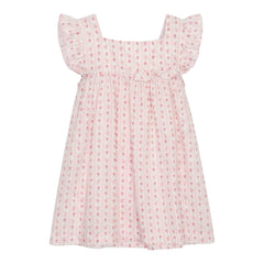 Denim Dress Flower Print