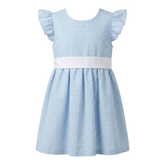 Vichy Dress Blue