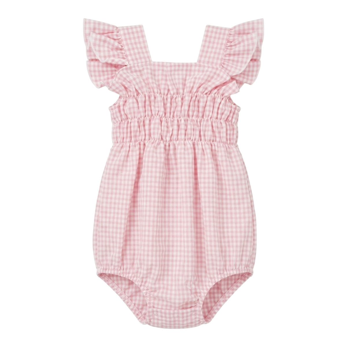 Hello Sea Beach Romper Pink