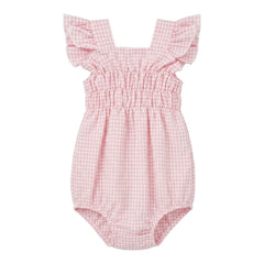 Hello Sea Beach Romper Pink