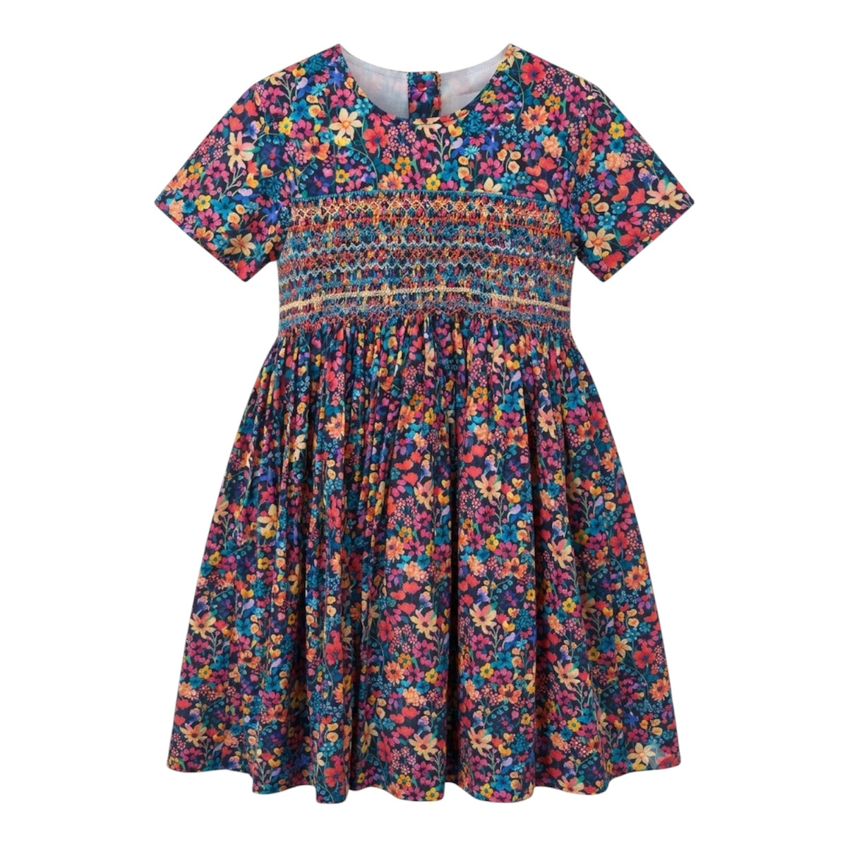 Pink Wild Flower Liberty Dress