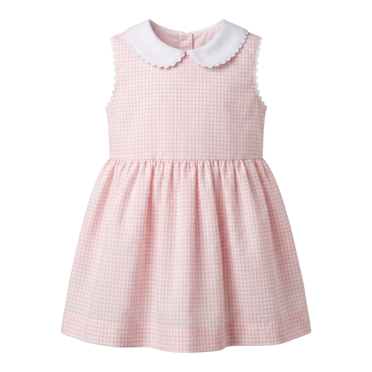 Pink Checkered Dress