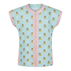 Liberty Dentelle - Blue bee