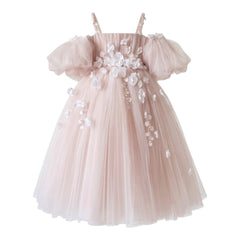 Pink Flower Clouds Dress