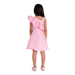 Pink Ruffled Dress