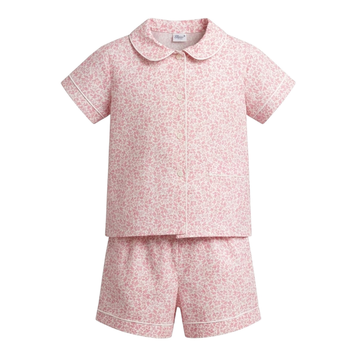 Pink Pajama Shorts
