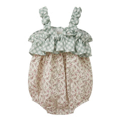 Prairie Romper Flower Print