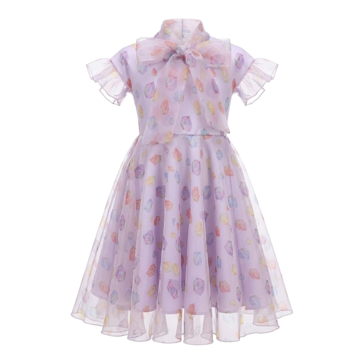 Purple Diamond Dress