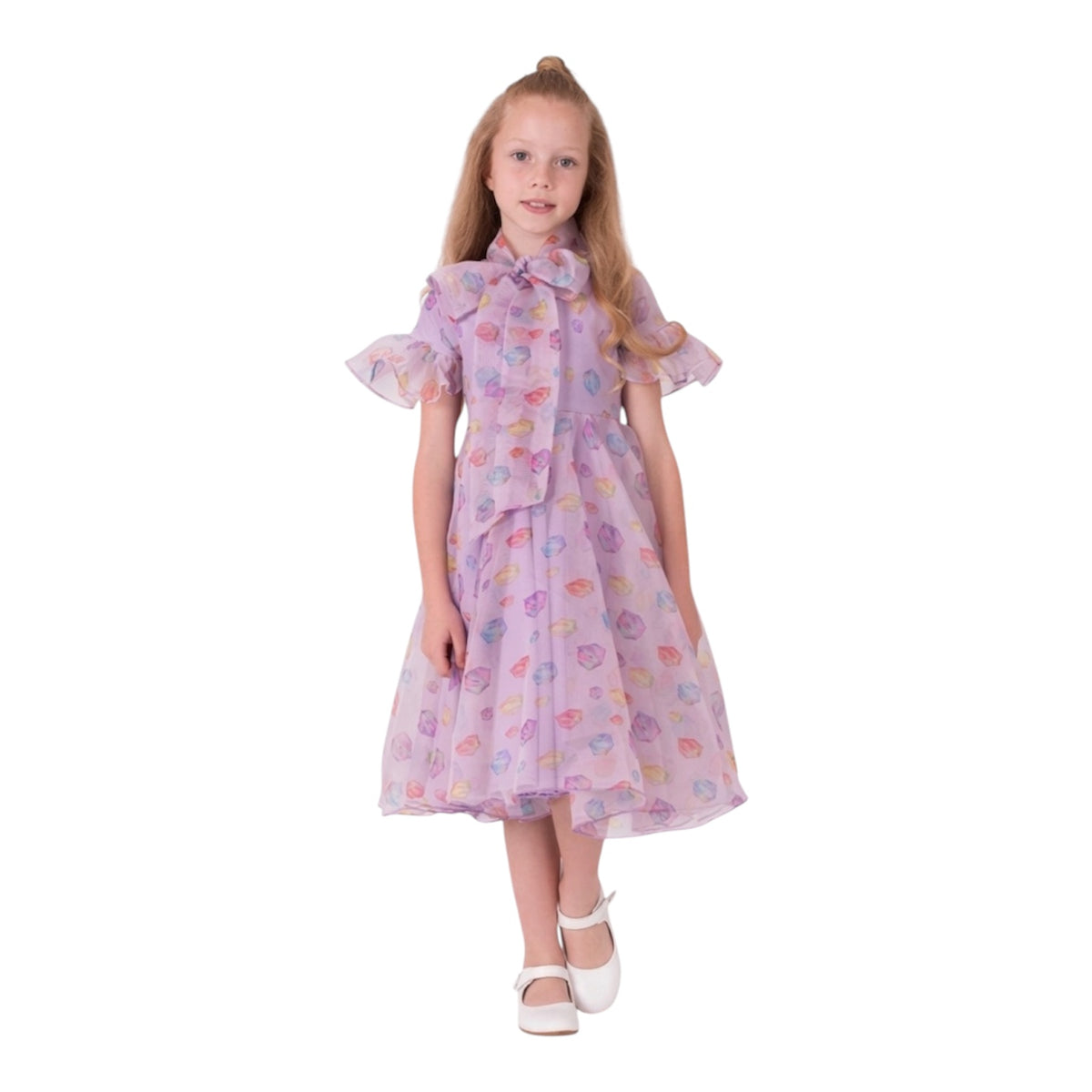 Purple Diamond Dress