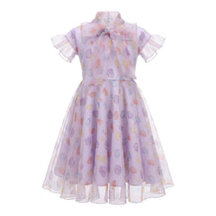 Purple Diamond Dress