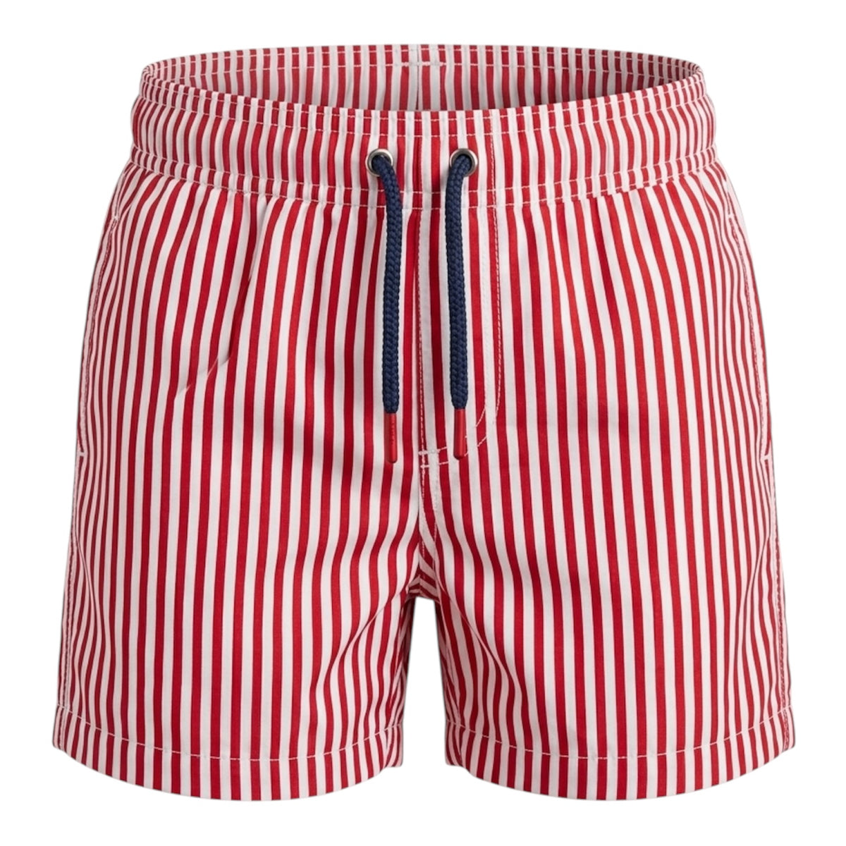 Red Stripes Shorts