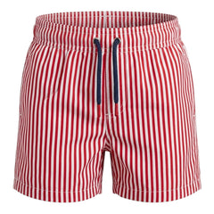Red Stripes Shorts