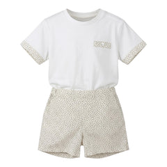 Sand Beige Boy Set