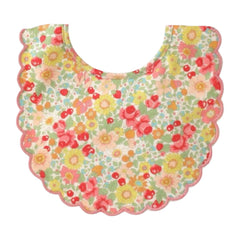 Scallop Bib Spring Blossom