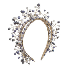 Silver Bloom Headband