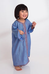 Taffeta Caftan Denim