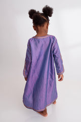 Taffeta Caftan Purple