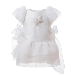 White Mikado Dress