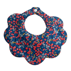 Wiltshire Berry Navy Liberty Bib