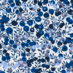 Wiltshire Bright Blue Liberty Bib