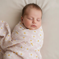 Muslin Swaddle Large Daisies